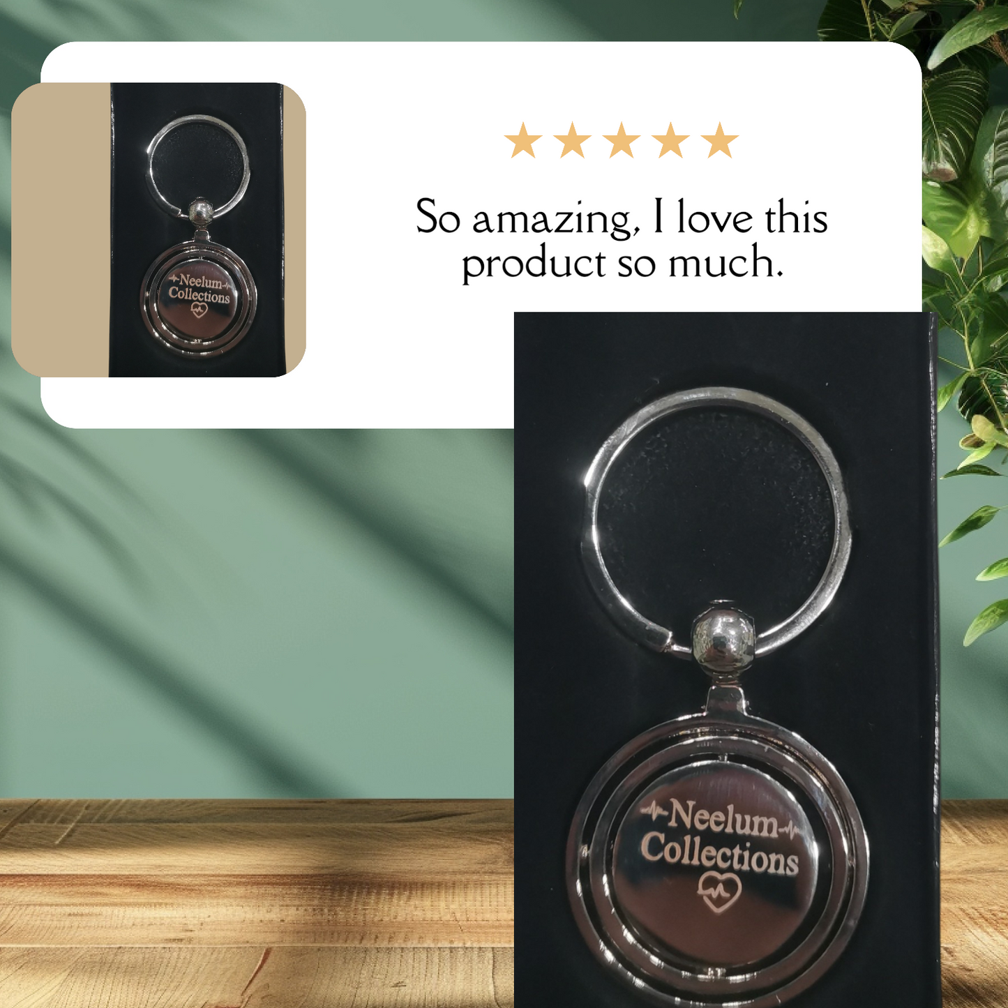 Custom Name Couple Keychain Anniversary Gift for Boyfriend Him Her Stainless Steel Key Ring Laser Engraved Sided Text Keyring
