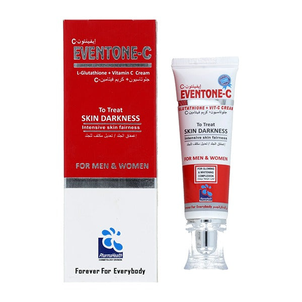 Eventone C Cream With L Glutathione And Vitamin C Advanced Skin Brightening And Anti Pigmentation Formula - 30ML