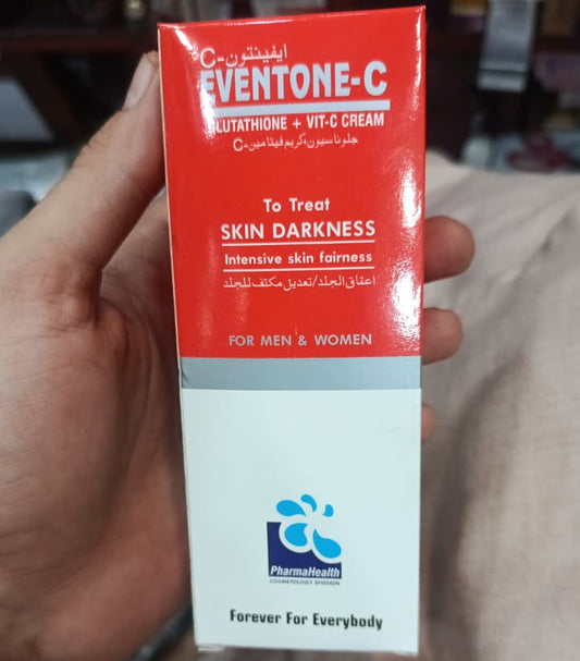 Eventone C Cream With L Glutathione And Vitamin C Advanced Skin Brightening And Anti Pigmentation Formula - 30ML